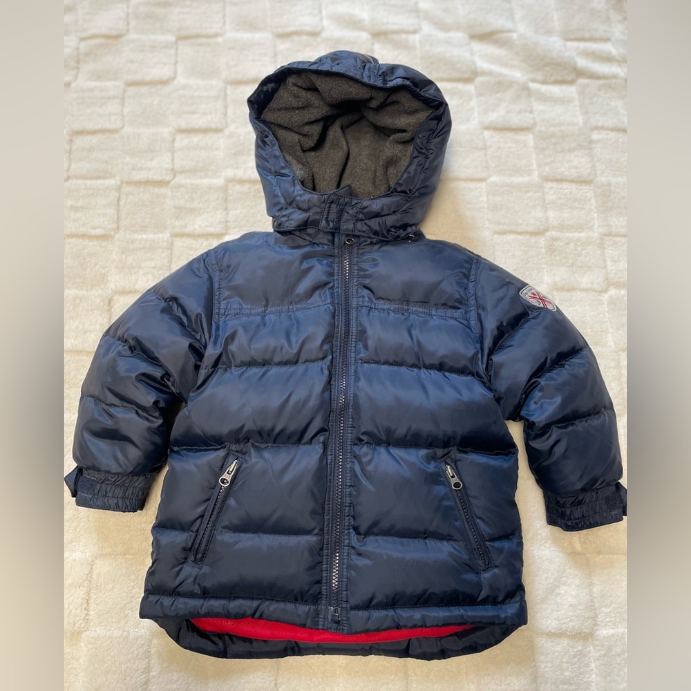 GAP kids down filled hooded winter jacket